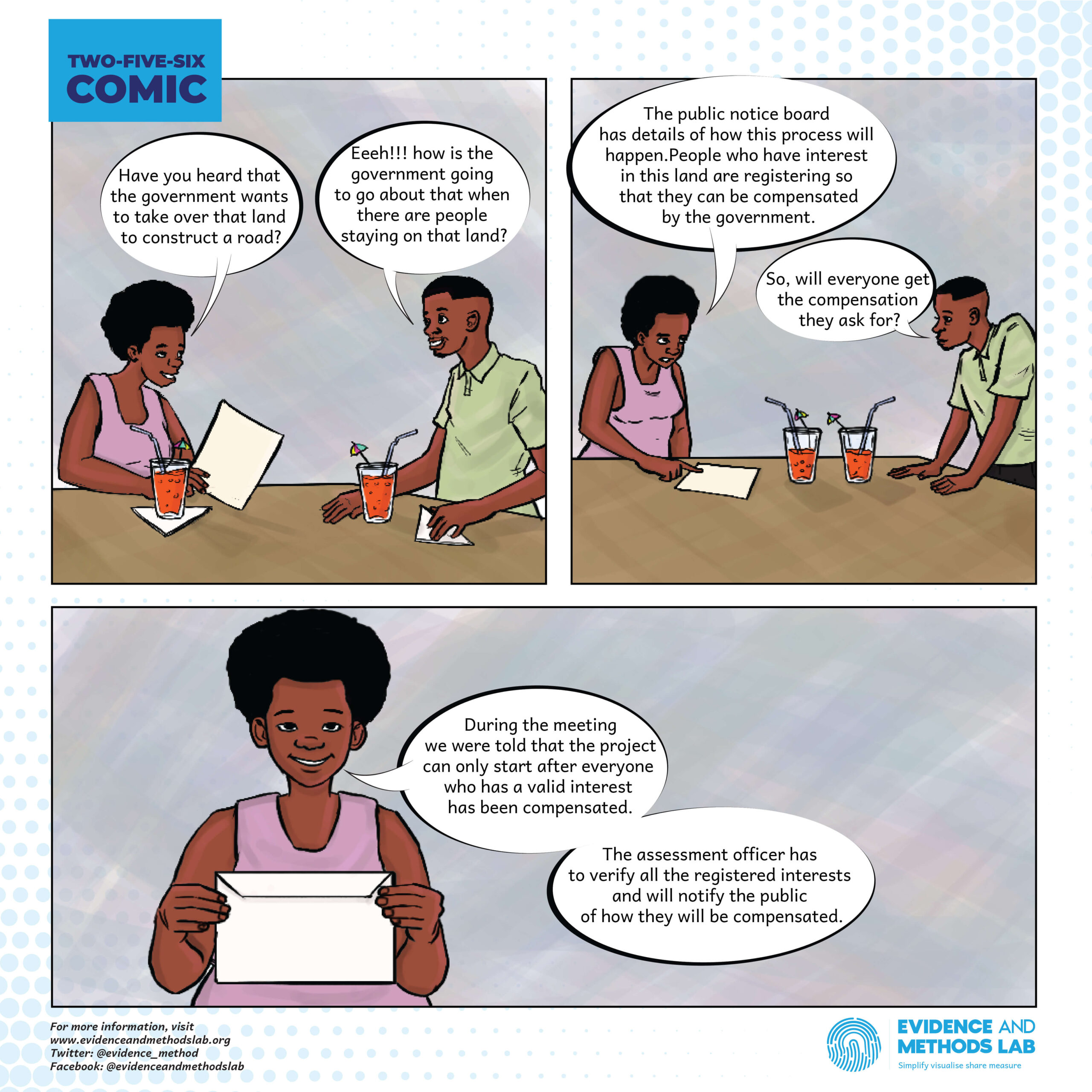 Two-Five-Six Comic: Government Land Compensation