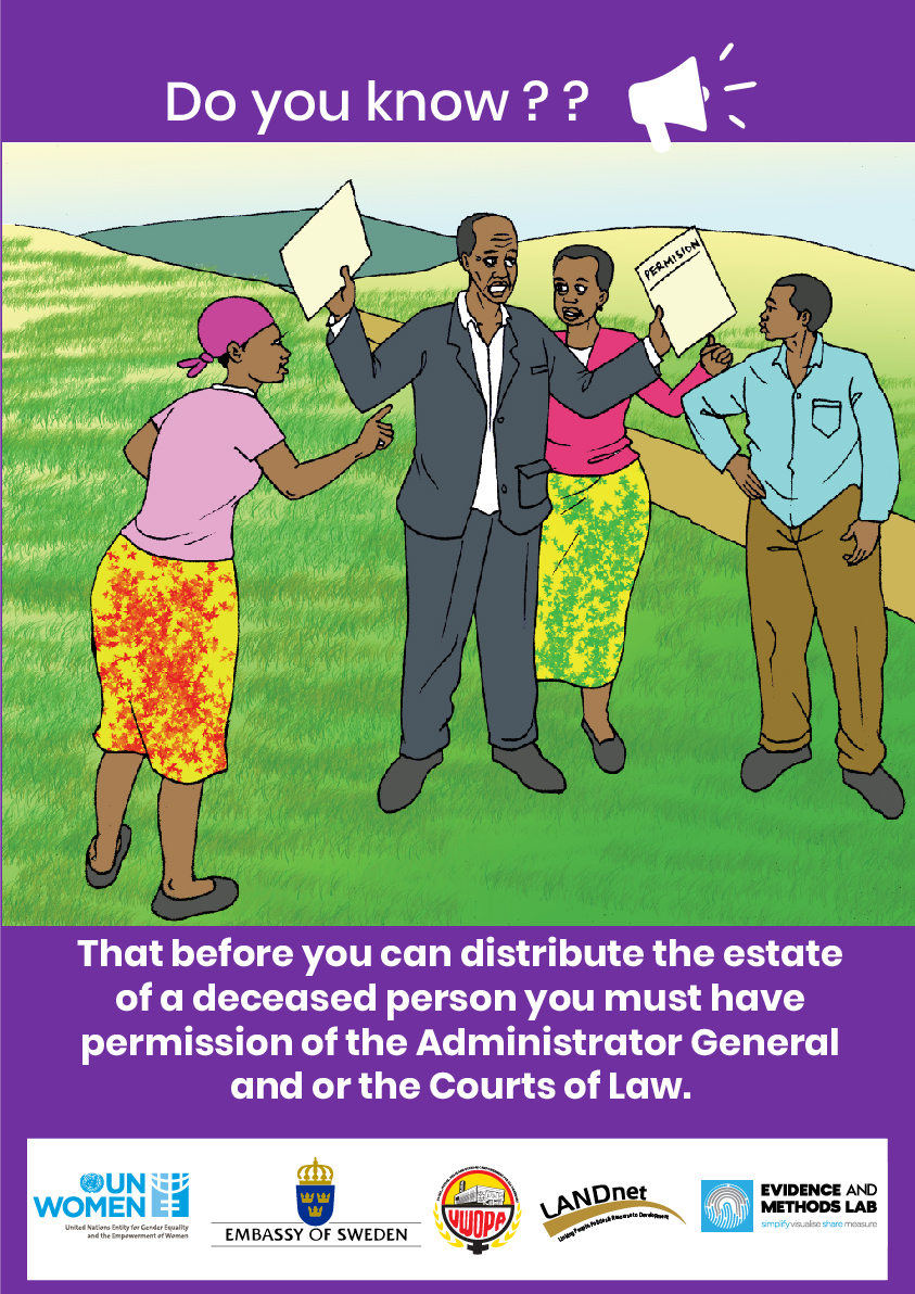 Distribution of a Deceased Person’s Estate