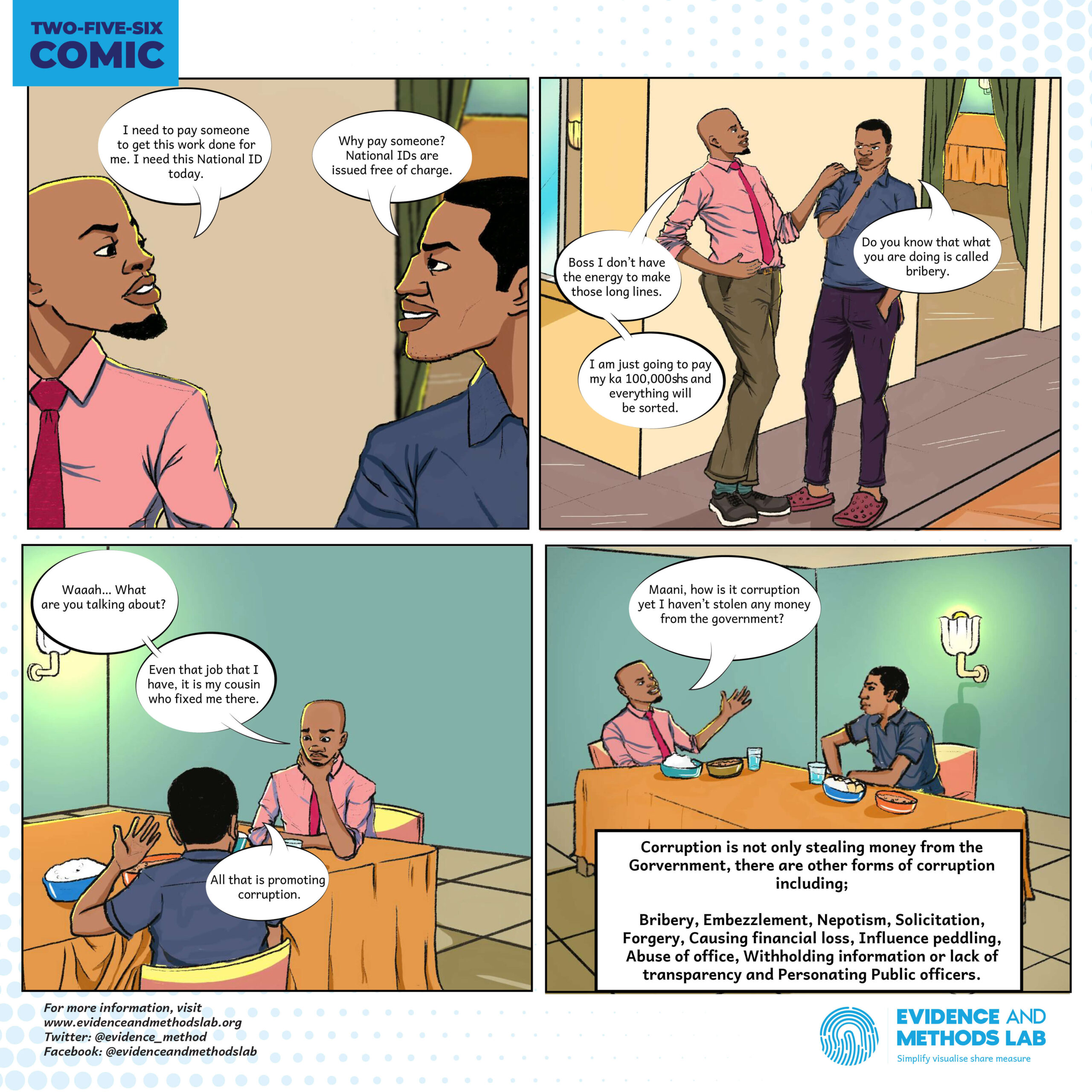 Two-Five-Six Comic: Everyday Corruption