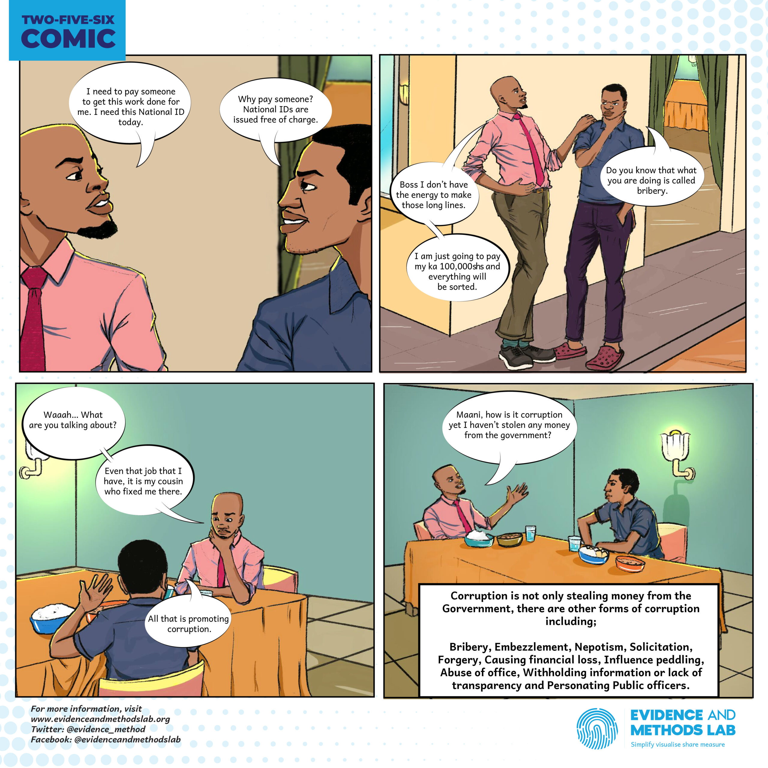 Two-Five-Six Comic: Everyday Corruption