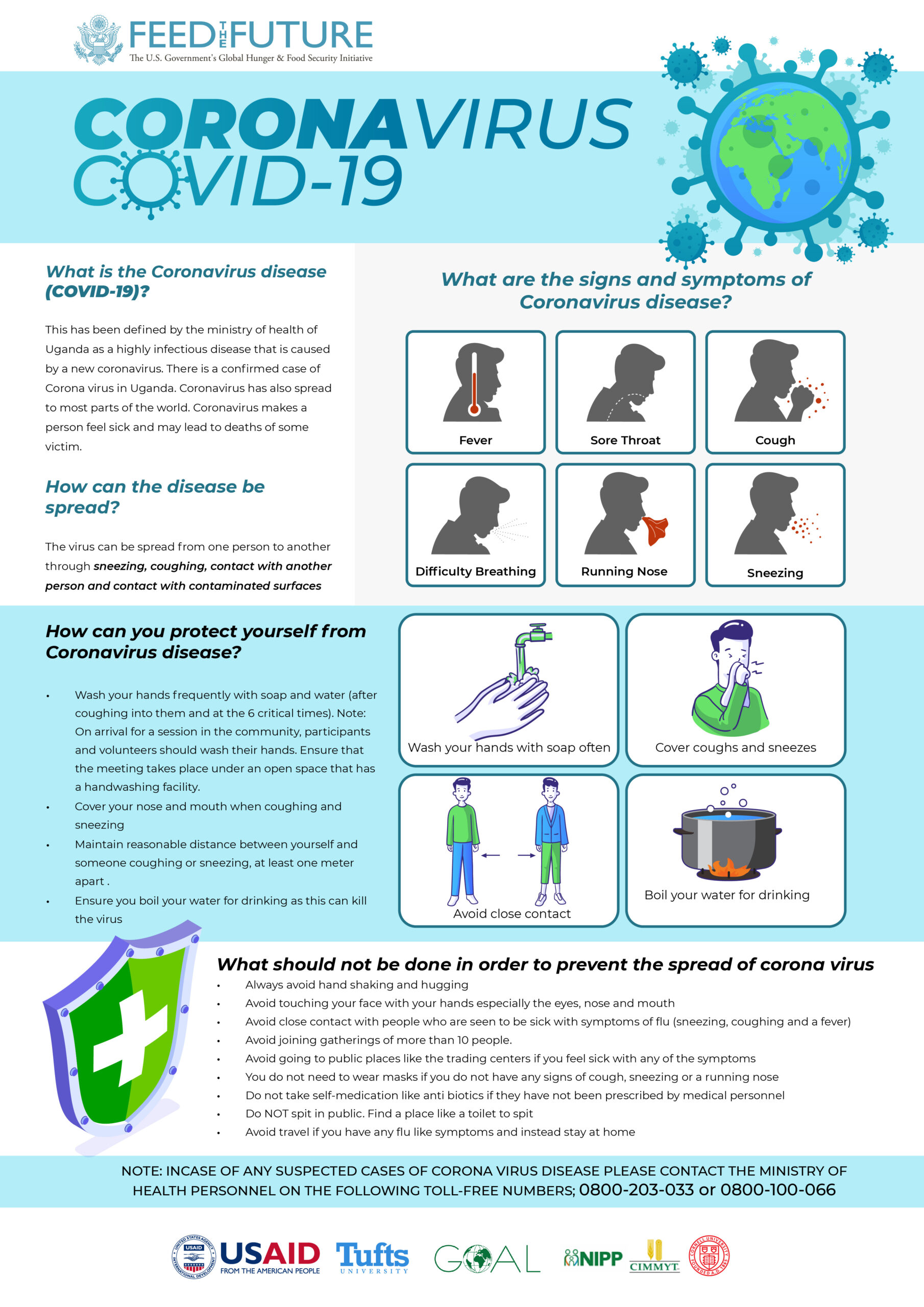 COVID-19 Illustrated Guide (Compact Layout)
