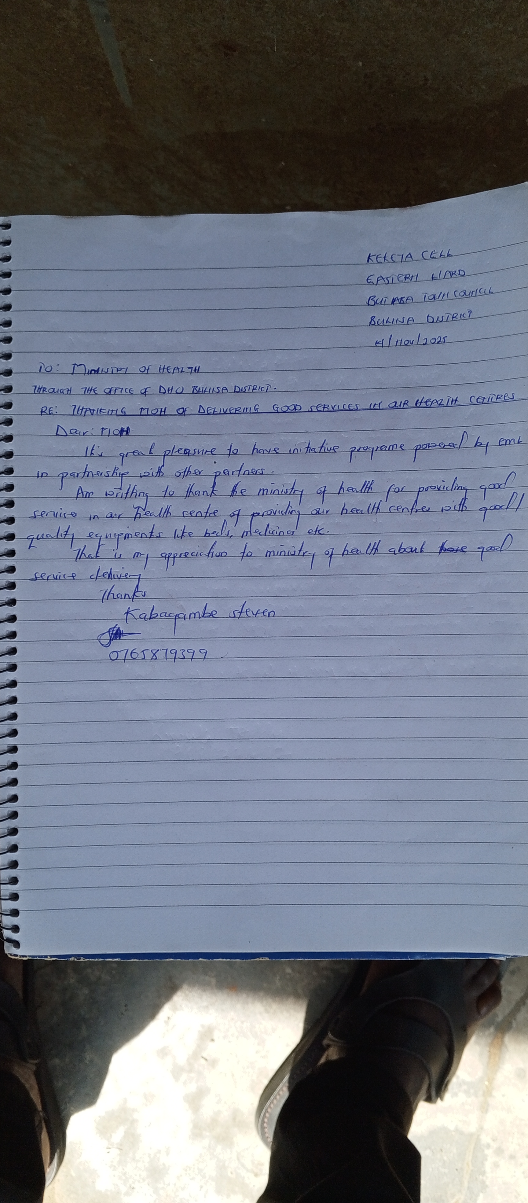 Citizen Letter