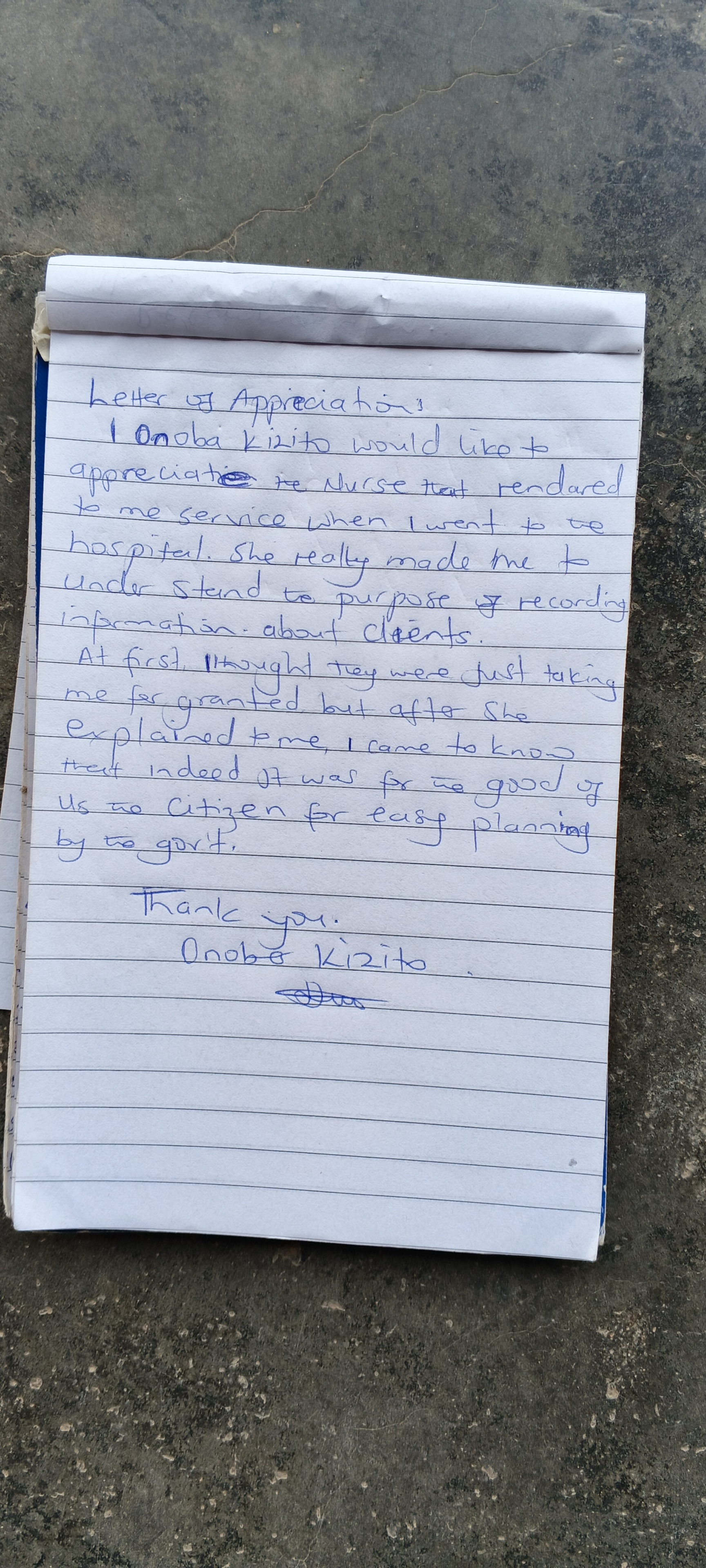 Citizen Letter