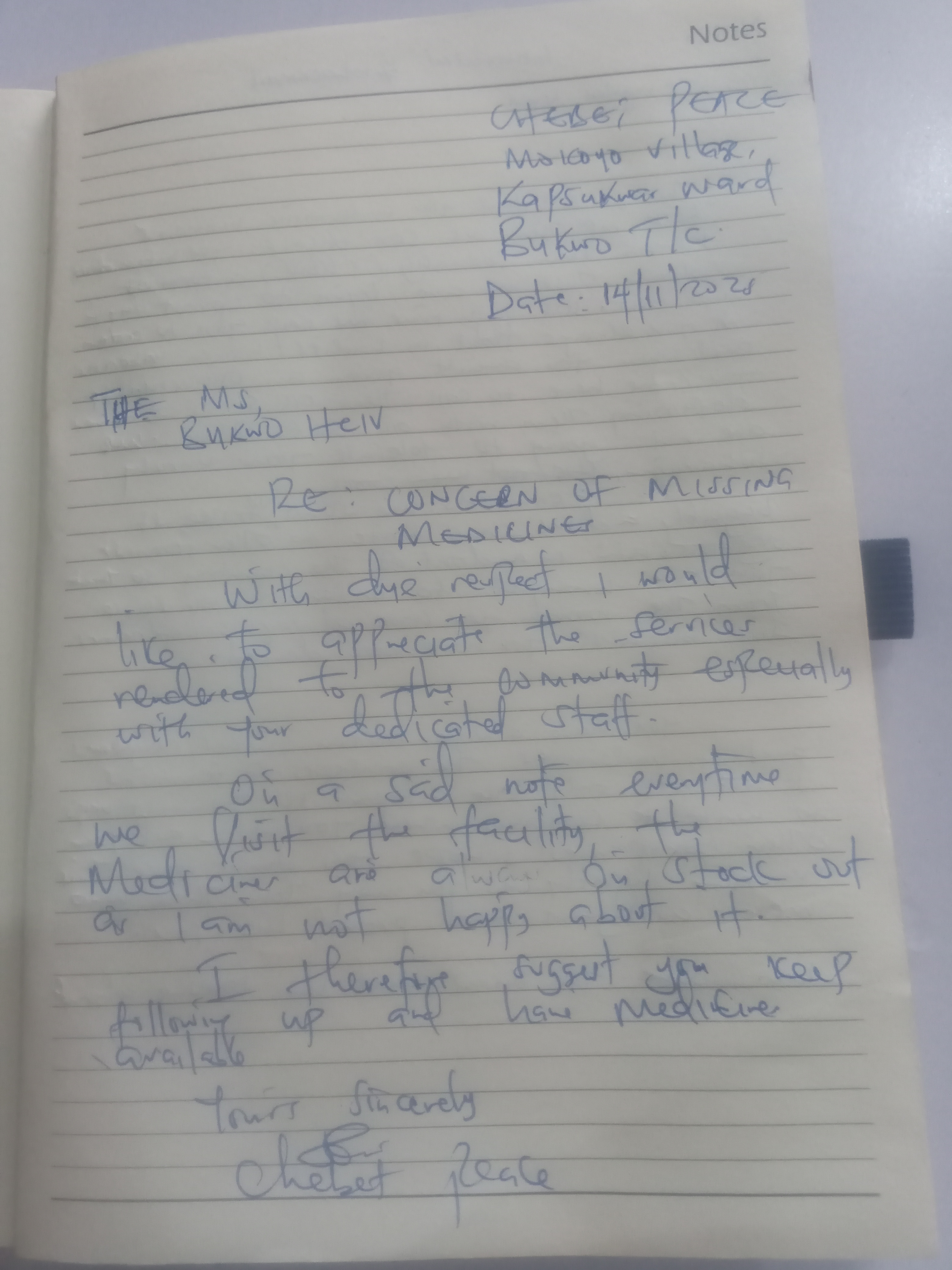 Citizen Letter