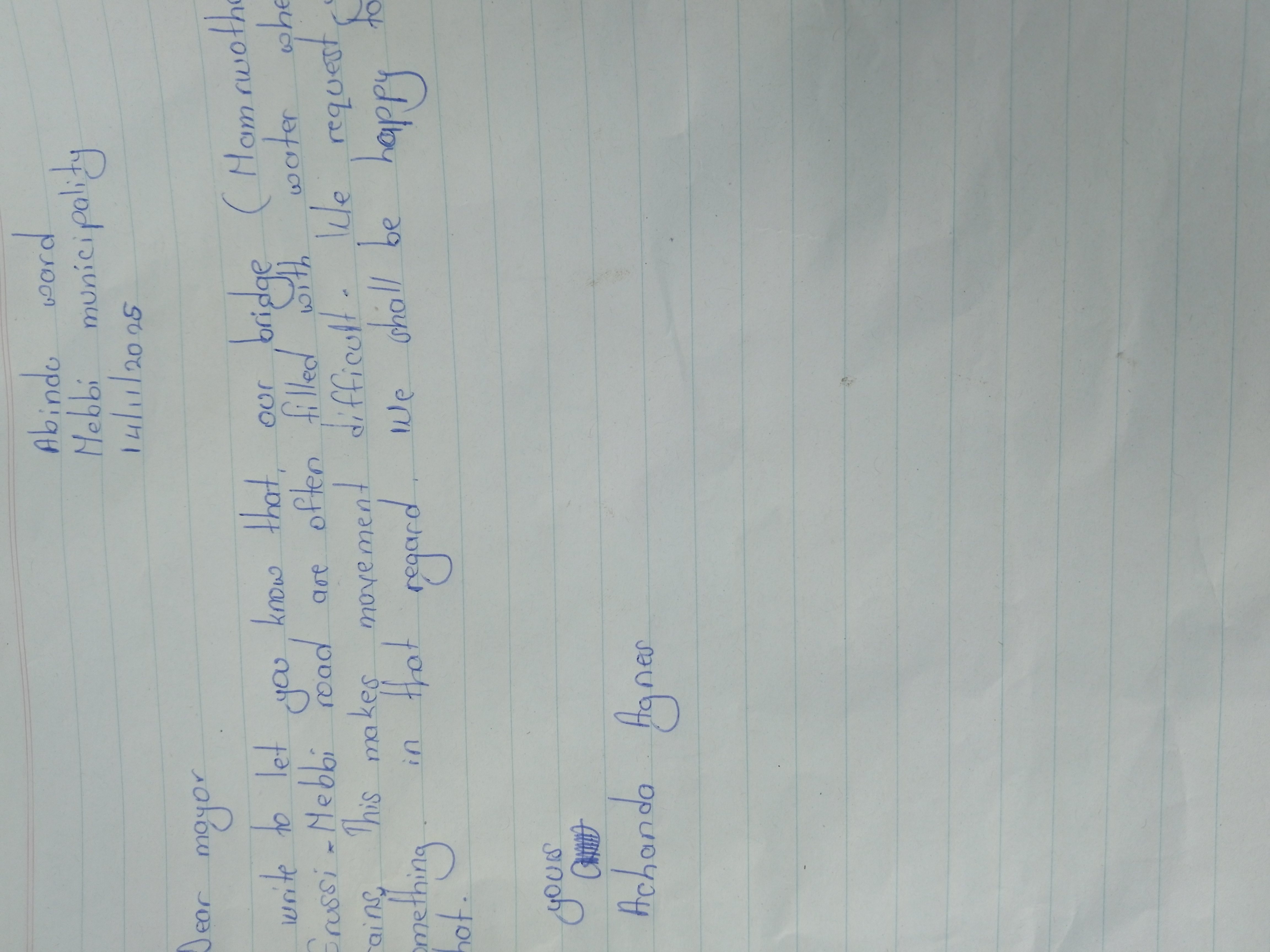 Citizen Letter