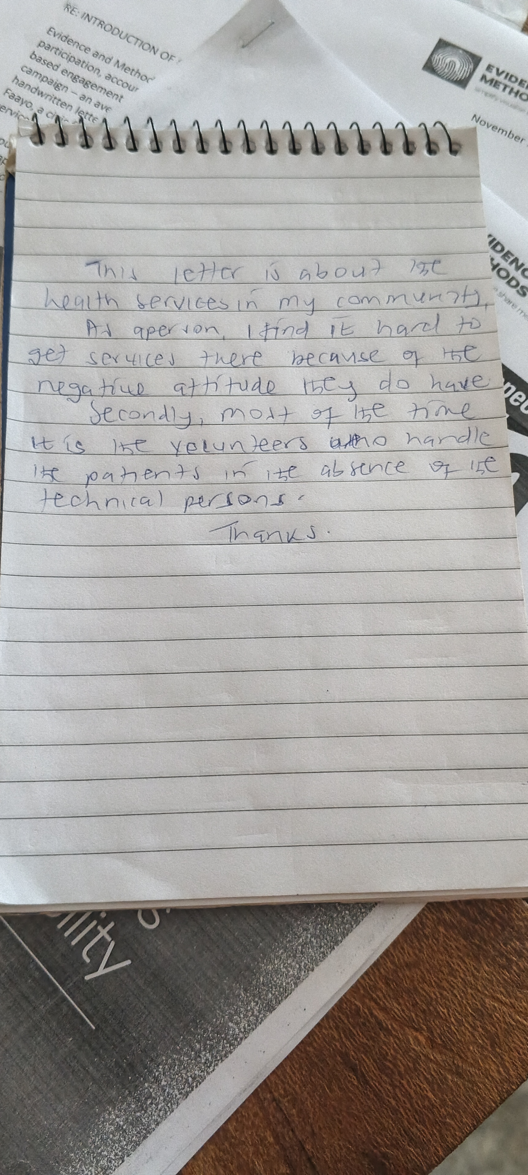 Citizen Letter