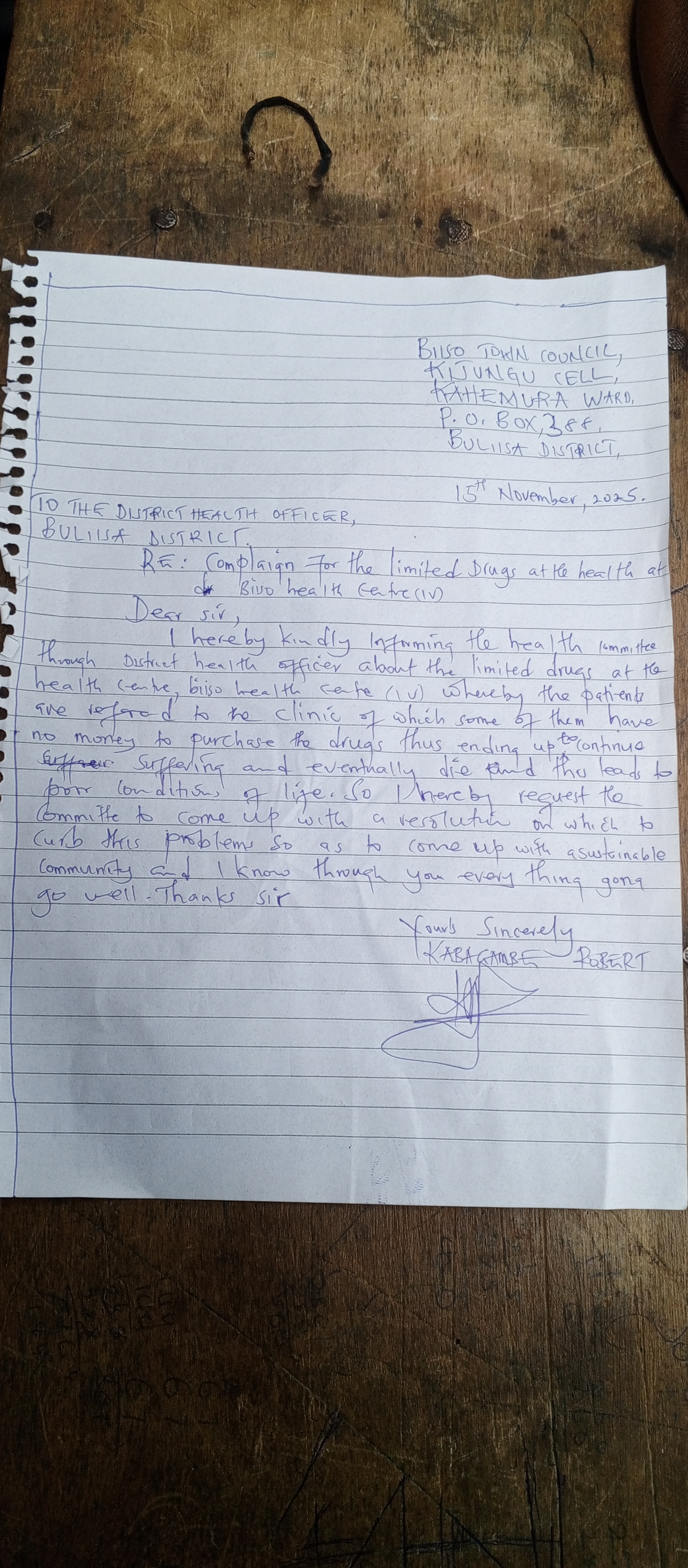 Citizen Letter