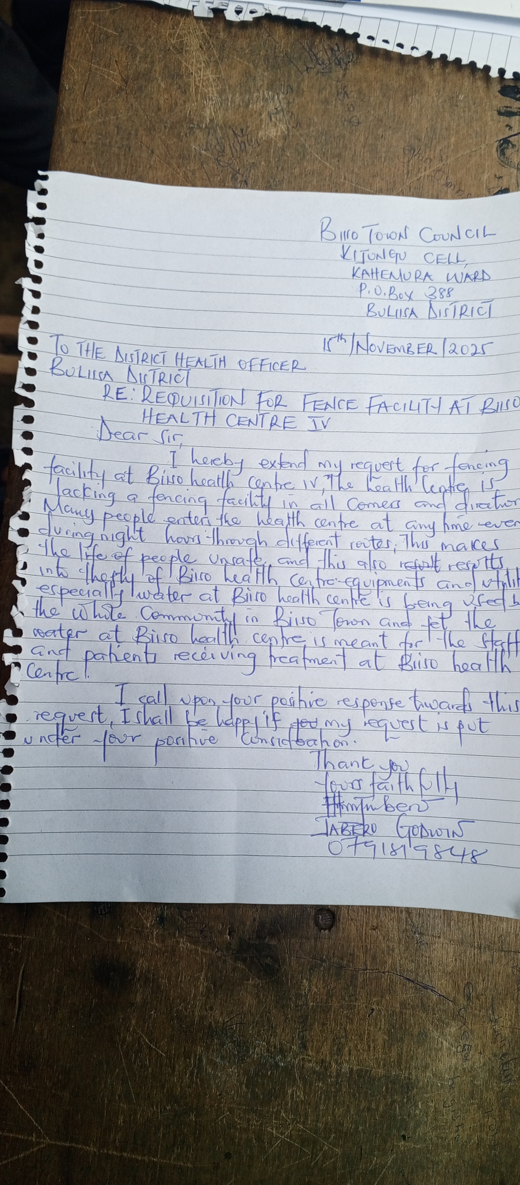 Citizen Letter